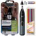 Philips Norelco Bodygroom Series 1100, BG1026/60 with Nose Trimmer 3000 and 12 Pack Colored Styling Combs