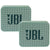 2x JBL GO 2 Portable Wireless Waterproof Speaker (Seafoam Mint)