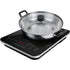 Rosewill Portable Induction Cooktop Burner, 1800W, 8 Cooking Modes, 10 Power/Temp Levels, Touch Panel, LED Display, Timer, Auto Shut-Off, Child Safety Lock, Includes Stainless Steel Pot - (RHAI-21001)